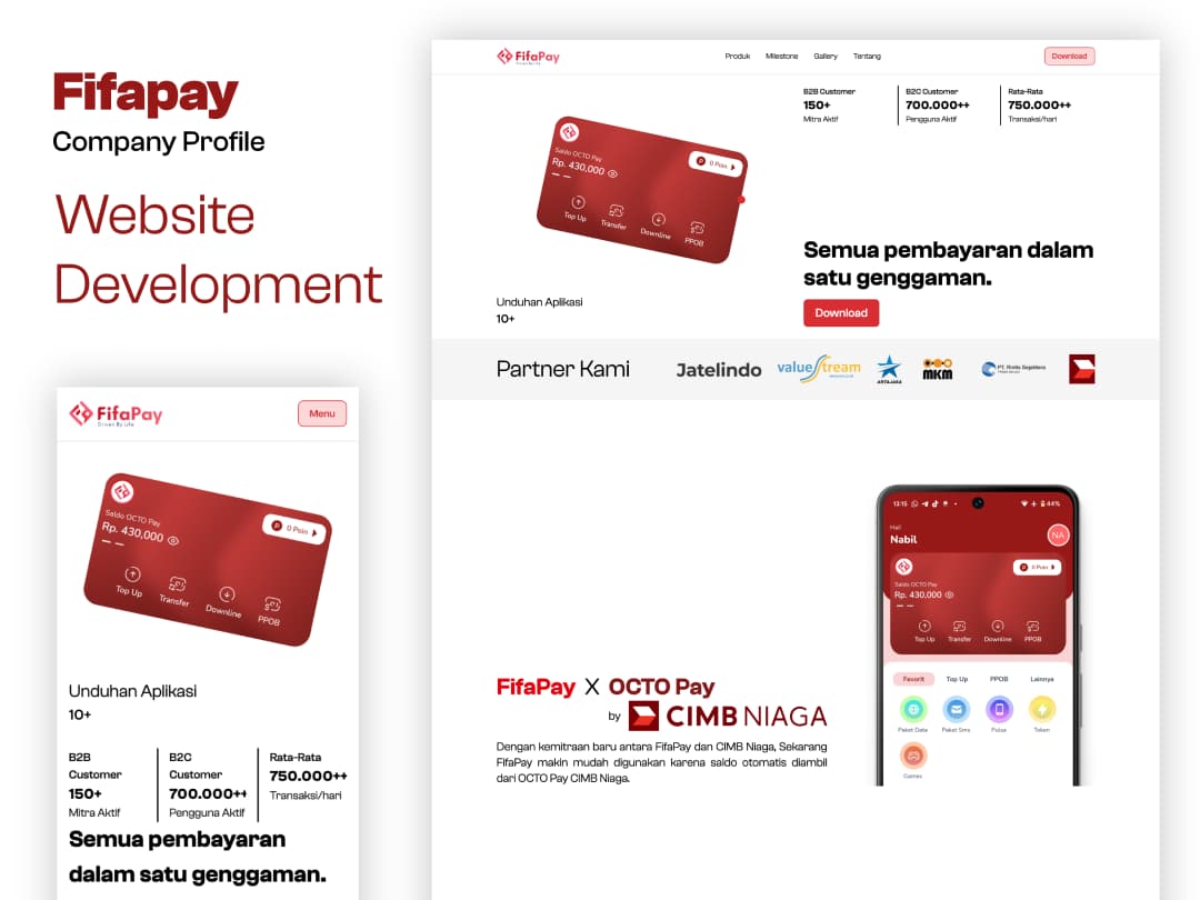 Fifapay Website Development Thumbnail